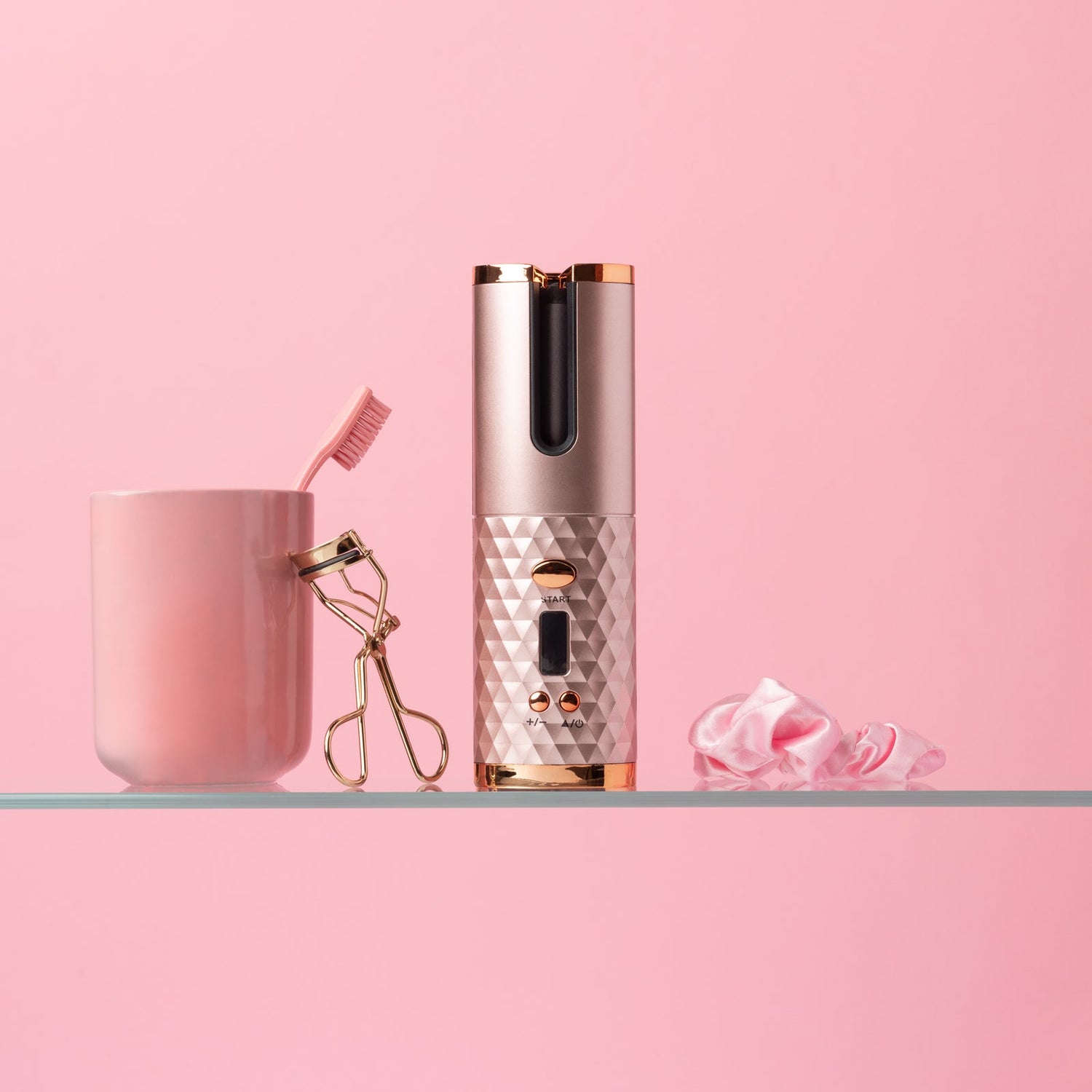 Wireless & Portable: Freedom to curl anywhere, anytime